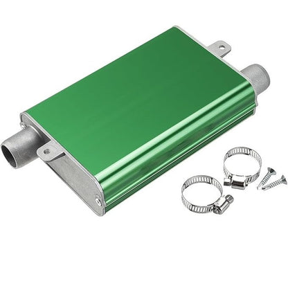 Kipufogóvég 24 mm hangtompító bilinccsel, zöld