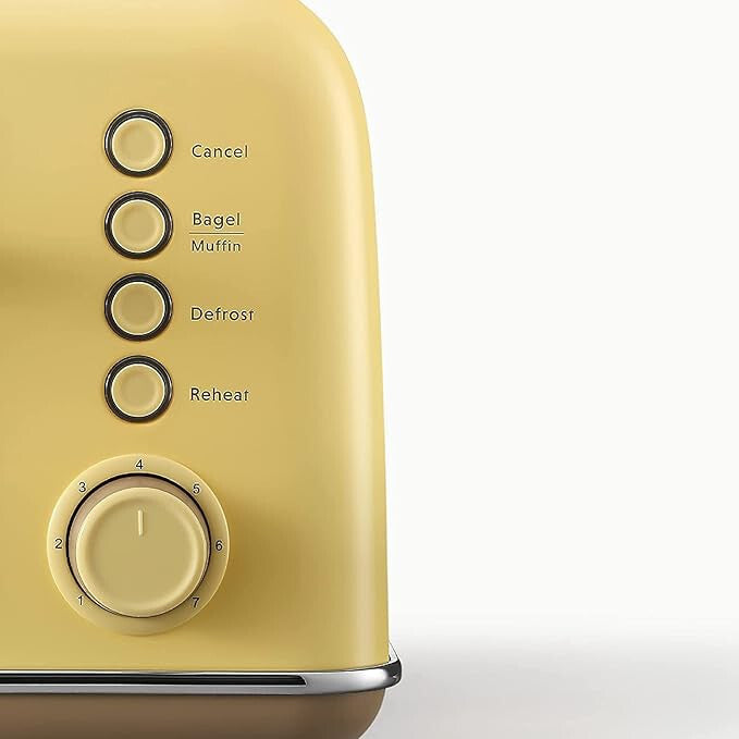 Citromsárga 4 szeletes kenyérpirító 3. kép