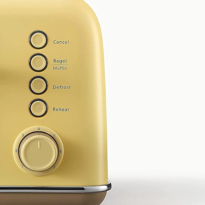 Citromsárga 4 szeletes kenyérpirító 3. kép