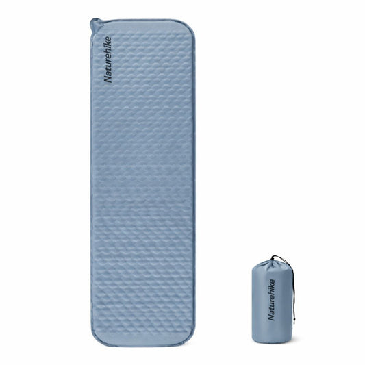 Kempingmatrac ultrakönnyű, 3,5 cm, 490 g, téglalap, szürke-kék