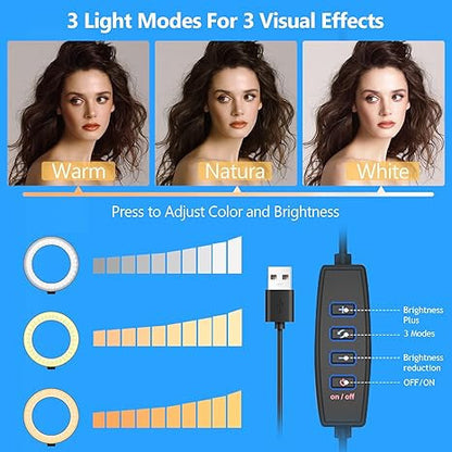 Körfény LED lámpa 22 cm 4. kép