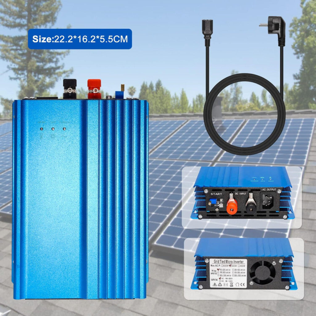 500 W MPPT napelemes inverter 5. kép