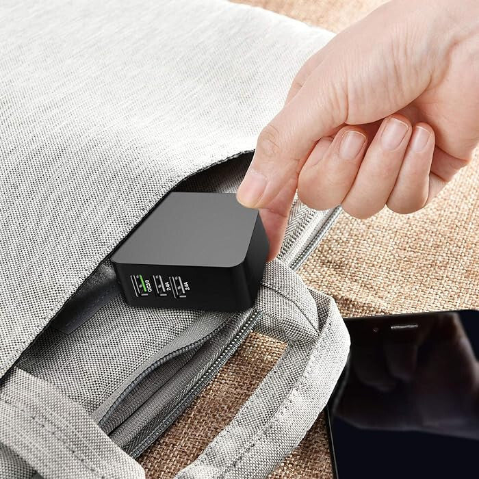 Amoner 3 portos USB töltő 4. kép