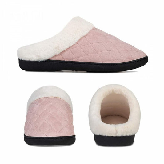 Rózsaszín memóriahabos mamusz közelről
