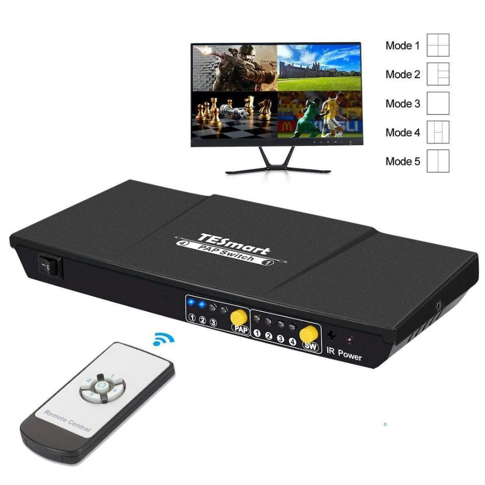 Tesmart 4×1 HDMI switch 5. kép