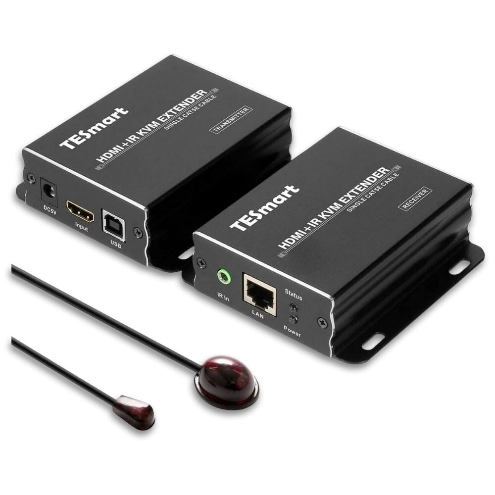 HDMI KVM extender IR-rel, 60 m Cat5e/6, 1080p 60 Hz, Tesmart