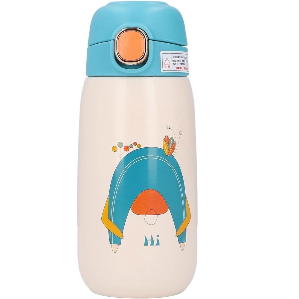 Gyerek termosz palack 320 ml, rozsdamentes acél, türkiz