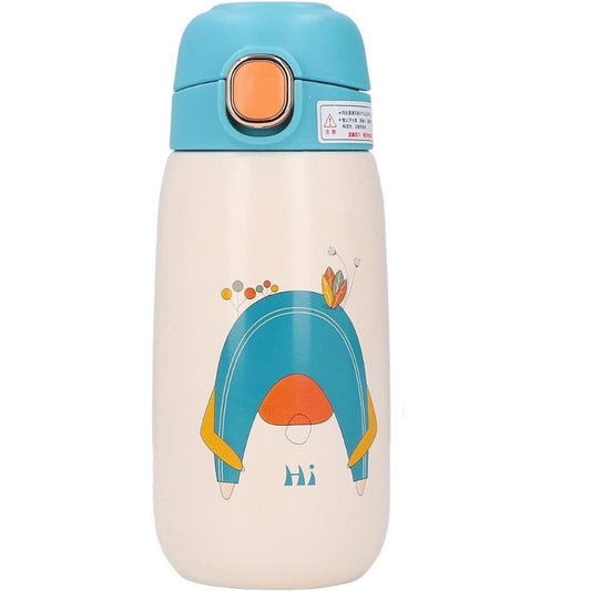 Gyerek termosz palack 320 ml, rozsdamentes acél, türkiz