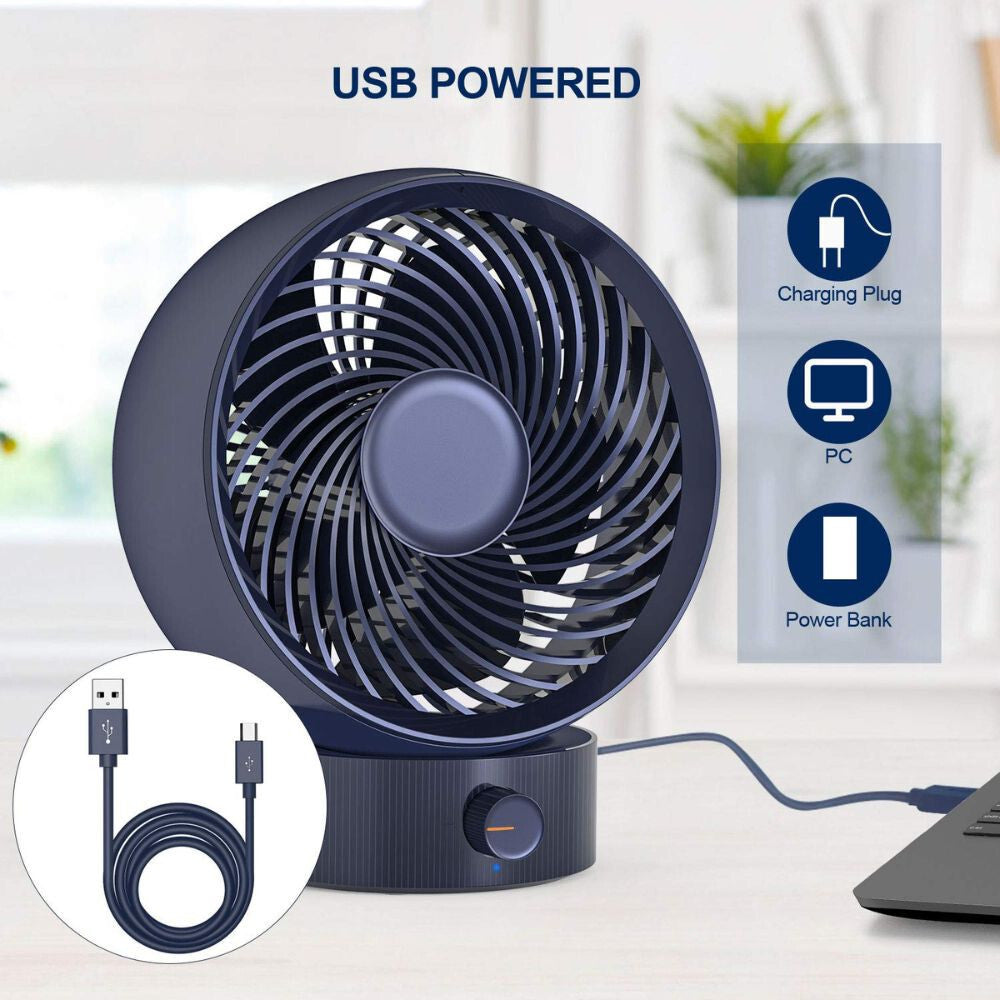 Mini USB asztali ventilátor 5. kép