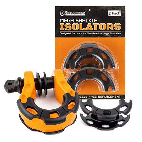 Gear America Mega Shackle szigetelő, 2 db
