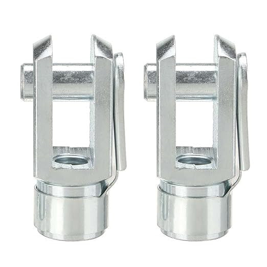 Gázrugós rugóstag végszerelvény M6 × 24 mm közelről