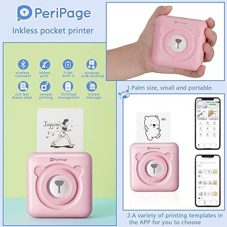 PeriPage mini fotónyomtató 3. kép