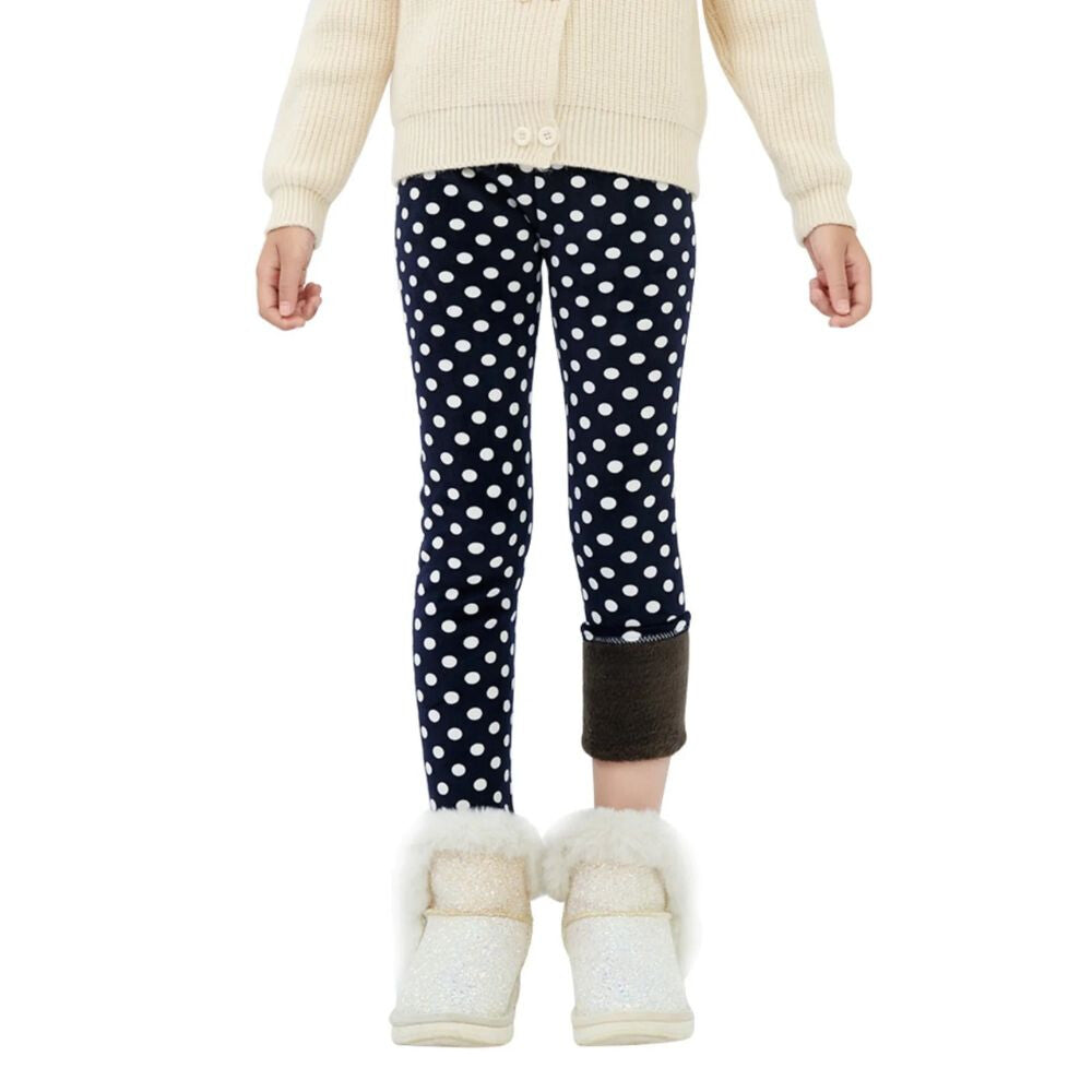 Polárbéléses gyerek leggings 4. kép