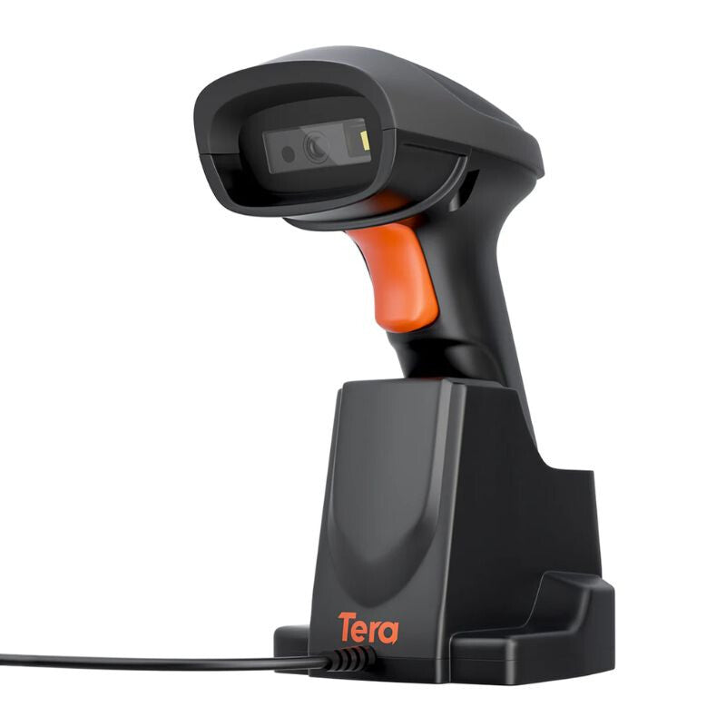 Bluetooth vonalkódolvasó 1D/2D, nagy hatótávval, Tera HW0007-BT