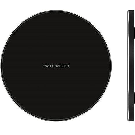 Vezeték nélküli töltő telefonhoz, 15 W Qi gyorstöltő pad