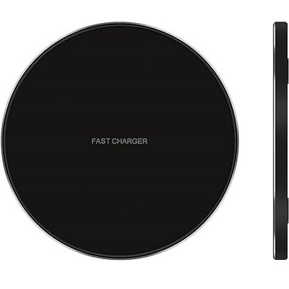 Vezeték nélküli töltő telefonhoz, 15 W Qi gyorstöltő pad