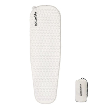 Felfújható matrac kempingezéshez, 3,5 cm, 490 g, világosszürke