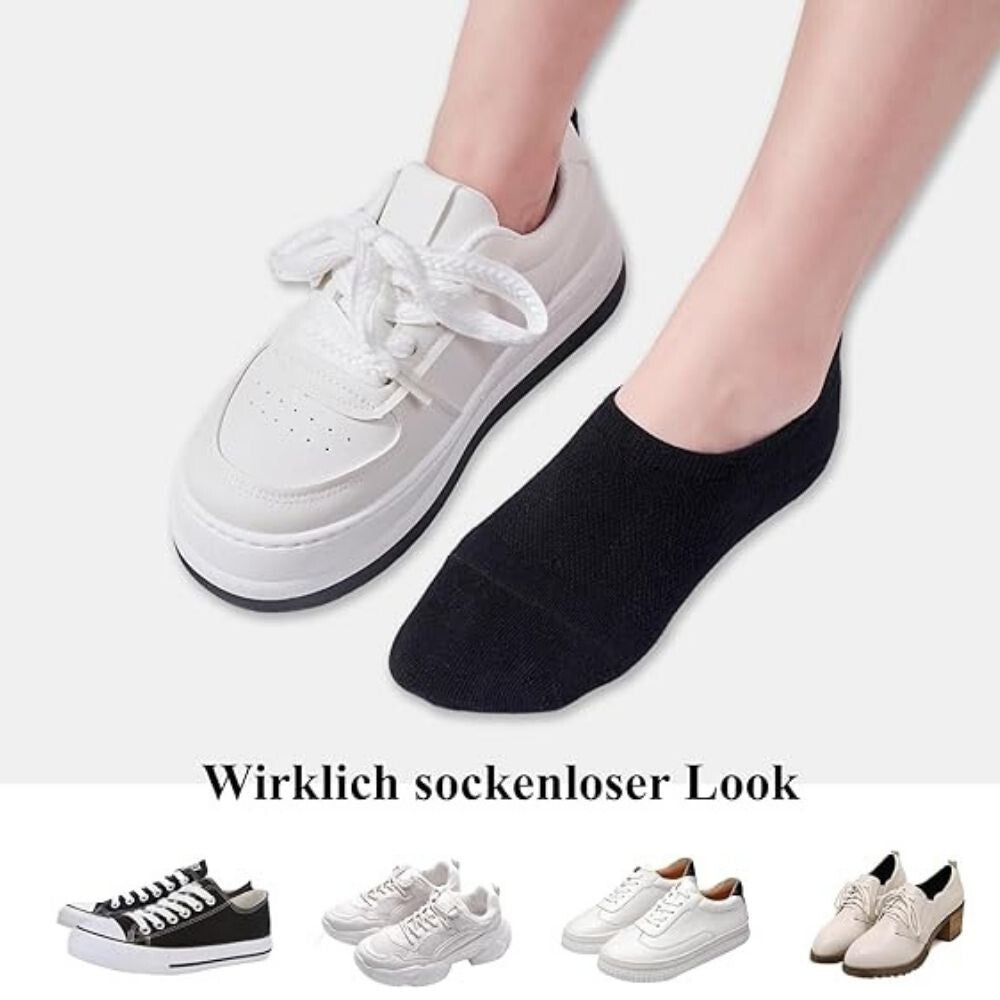Fekete férfi sneaker zokni 4. kép