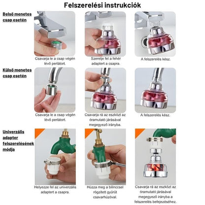 Víztakarékos csapfej 4. kép
