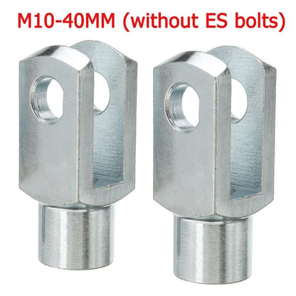 Gázrugó végszerelvény M10 × 40 mm közelről