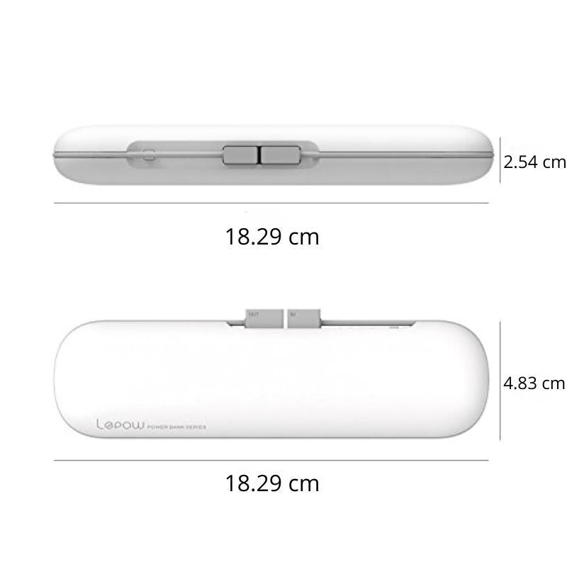 Lepow Simplicity power bank közelről