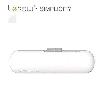 Lepow Simplicity 7800 mAh hordozható power bank, fehér