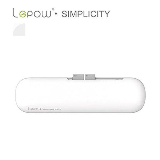 Lepow Simplicity 7800 mAh hordozható power bank, fehér