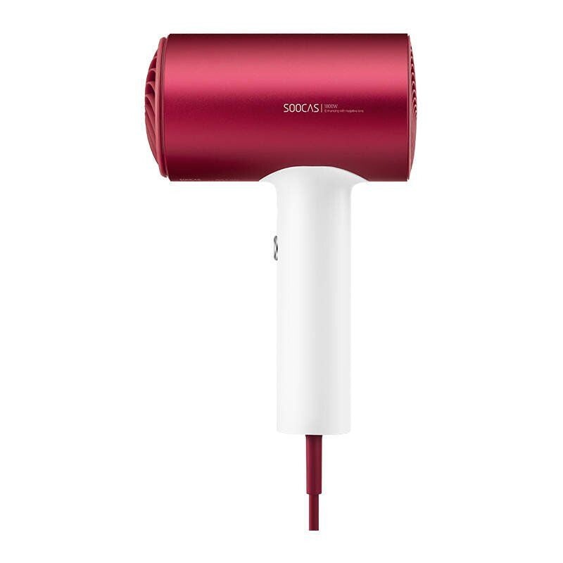 Ionos hajszárító 1800 W, piros, Soocas H5