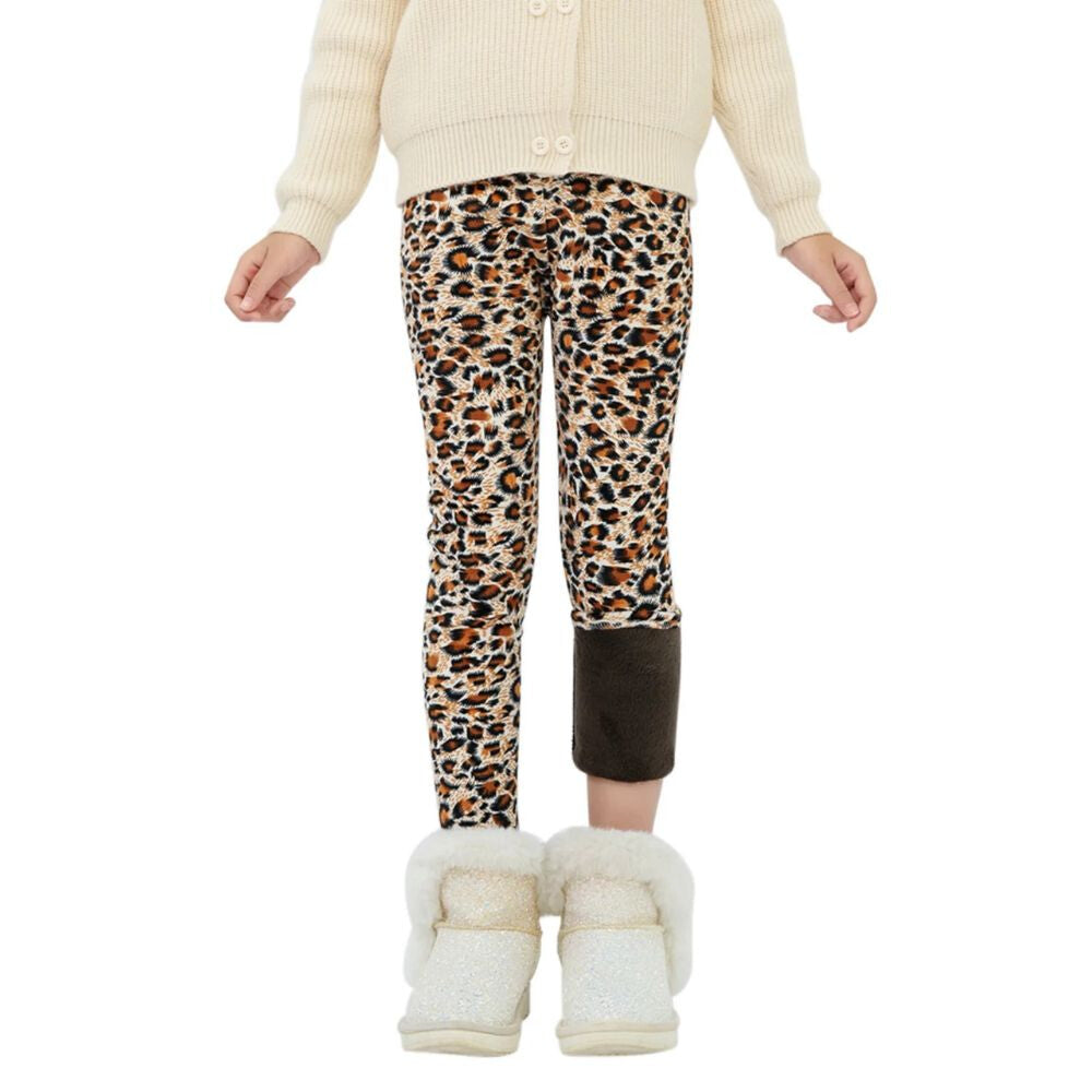 Polárbéléses gyerek leggings 6. kép