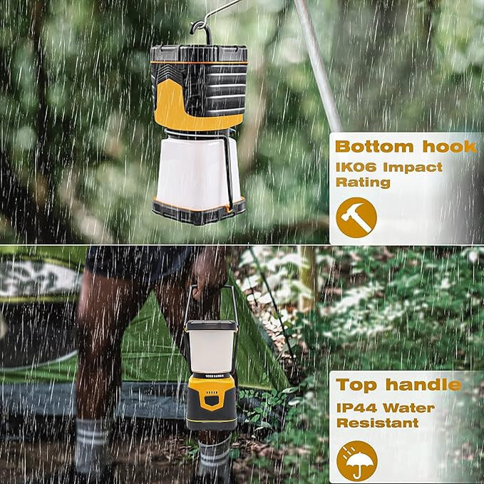 Kempinglámpa hordozható LED 6. kép