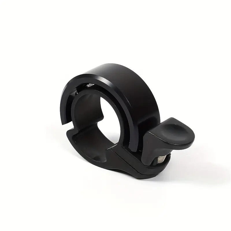 Kerékpárcsengő hangszóróval, 22 mm és 31 mm kormányhoz, fekete
