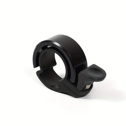 Kerékpárcsengő hangszóróval, 22 mm és 31 mm kormányhoz, fekete