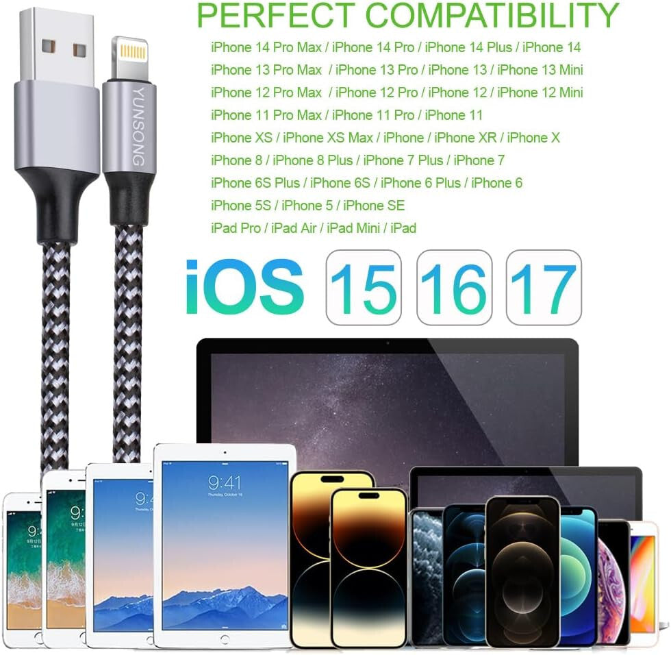 MFi fonott Lightning kábel 7. kép