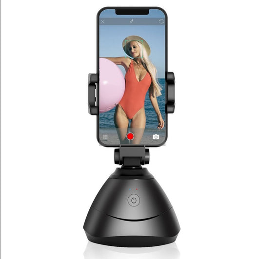 Mozgáskövető telefontartó 360 fokos forgással, szelfihez és videóhoz