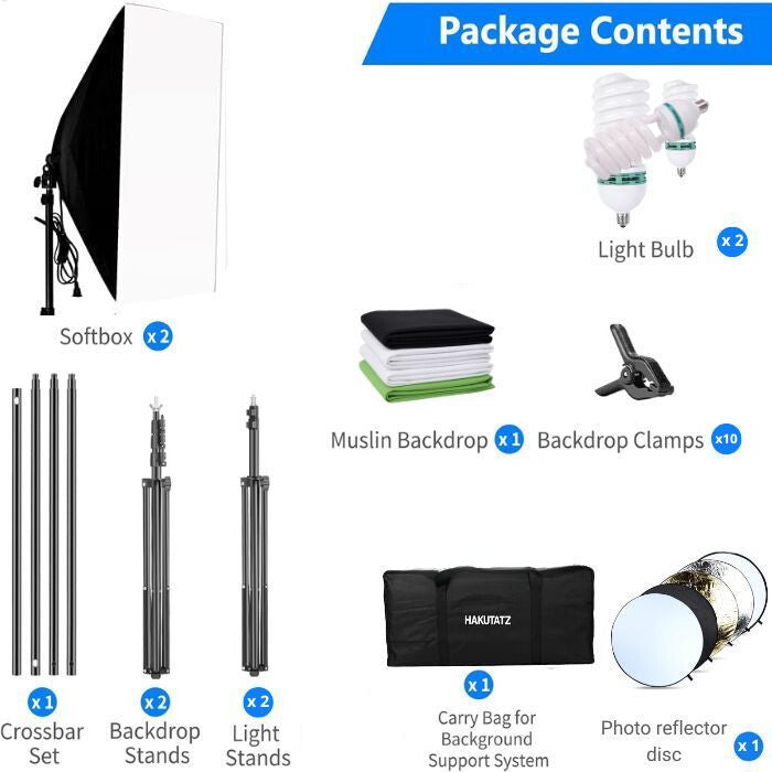 Stúdió lámpa szett softboxszal 5. kép