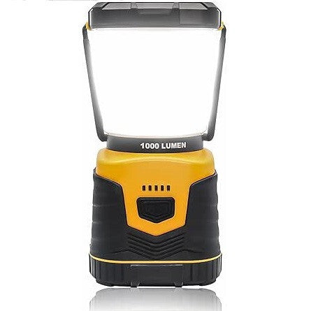 Kempinglámpa hordozható LED, narancssárga, 1000 lumen