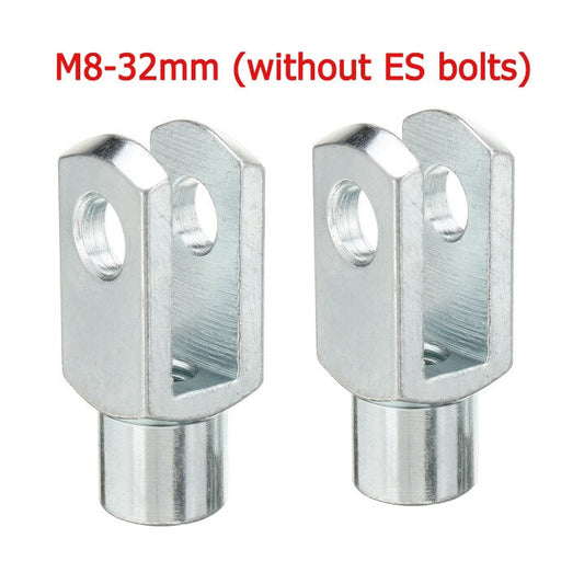 Gázrugó végszerelvény M8 × 32 mm közelről