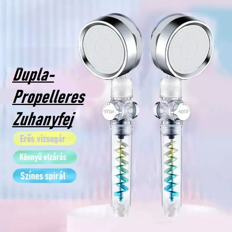 Dupla propelleres zuhanyfej 3. kép