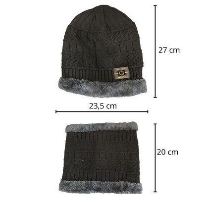 Polár sapka és sál szett 5. kép