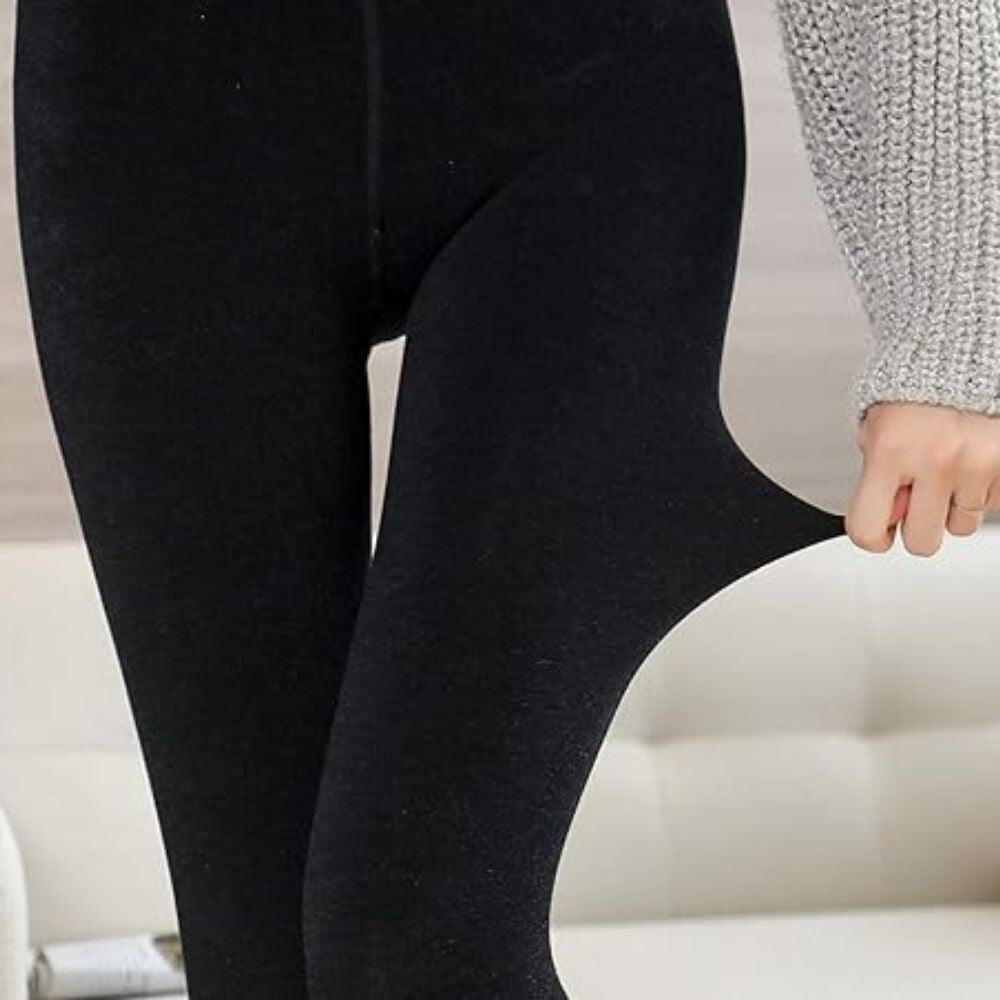 Fekete plus size harisnyanadrág 5. kép