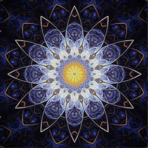 Gyémántfestő készlet mandala mintával 25×25 cm