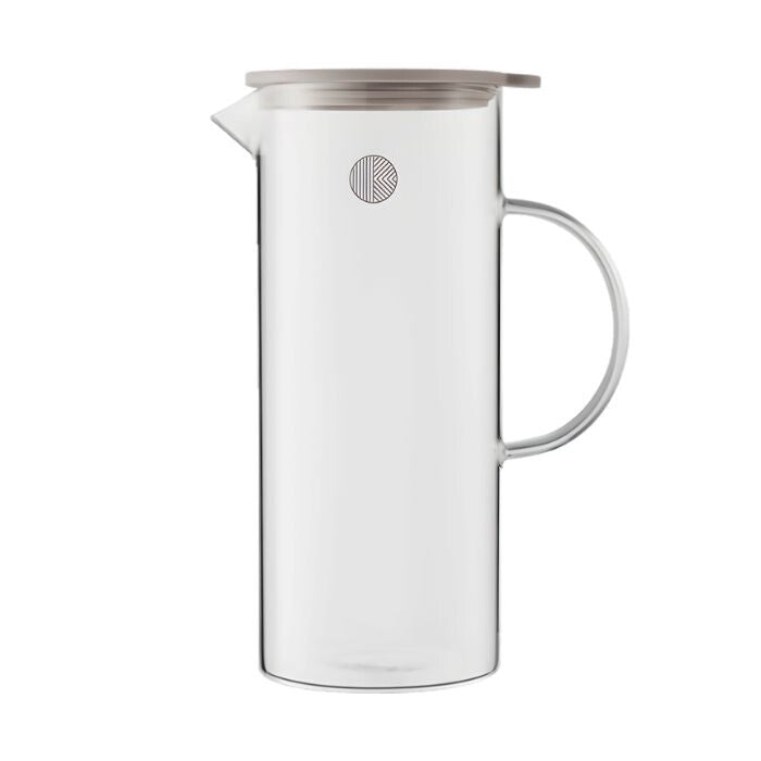 Hőálló üveg kancsó teához 1200 ml, CD2003, Buydeem