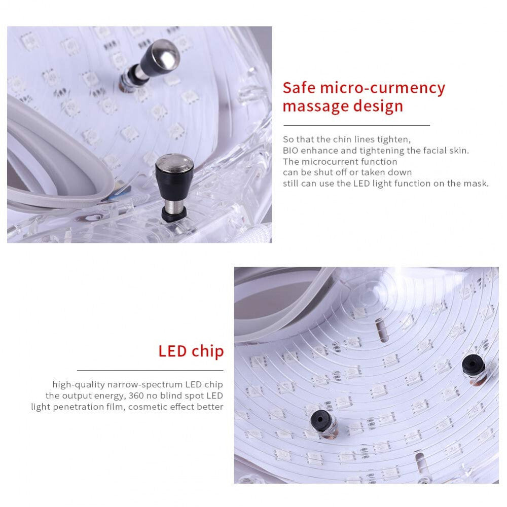 LED arcmaszk nyakrésszel 7. kép