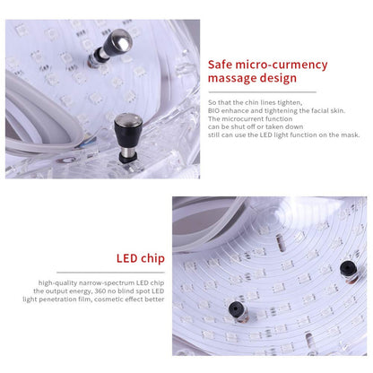 LED arcmaszk nyakrésszel 7. kép