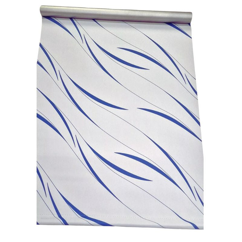 Fehér-kék Klemmfix thermo roló 60×150 cm