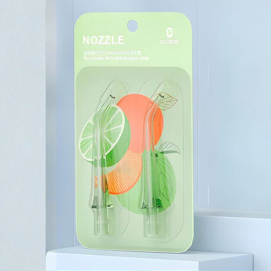 Oclean N10 szájzuhany fej zöld közelről
