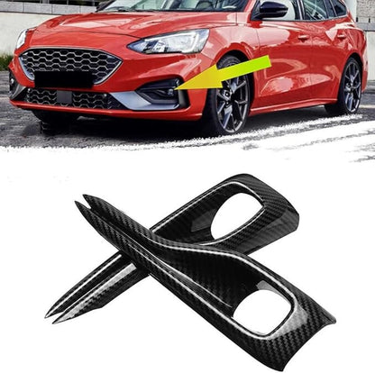 Ködlámpa burkolat pár Ford Focus ST-Line, szénszálas hatású