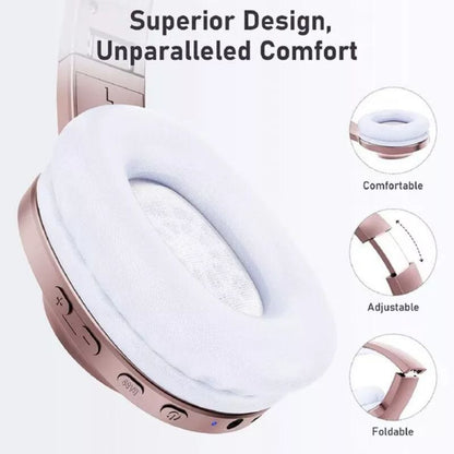 Rose gold Letscom H10 fejhallgató 4. kép