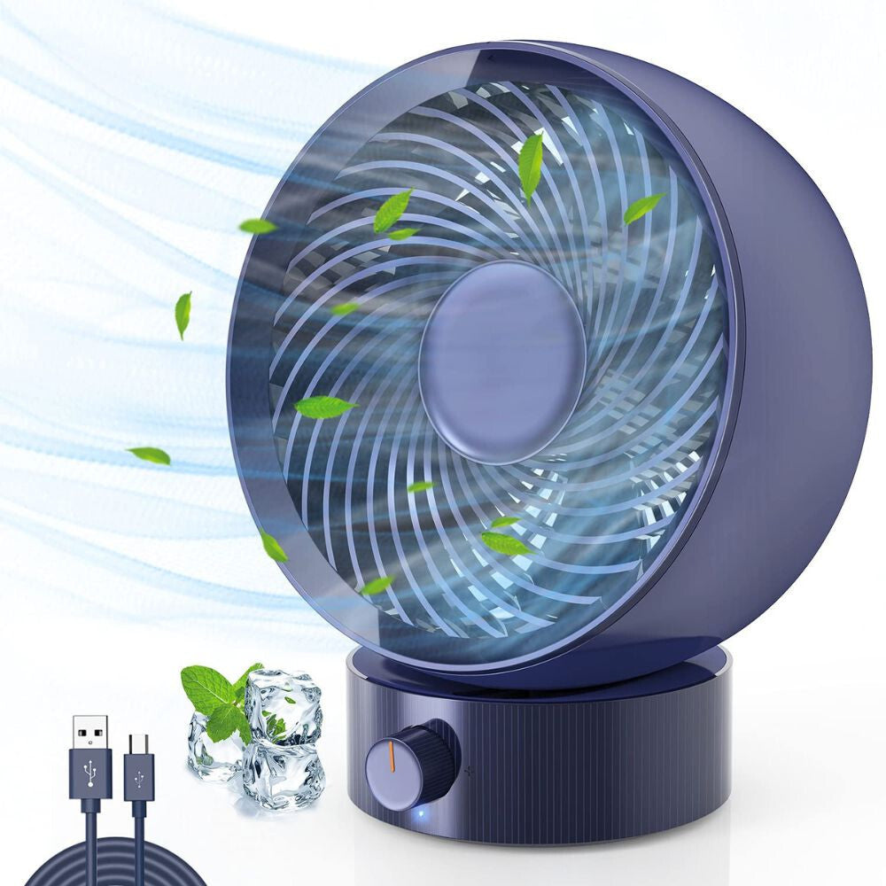 Mini USB asztali ventilátor, kompakt és hordozható