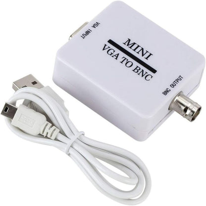 VGA BNC videó konverter adapter, mini átalakító doboz